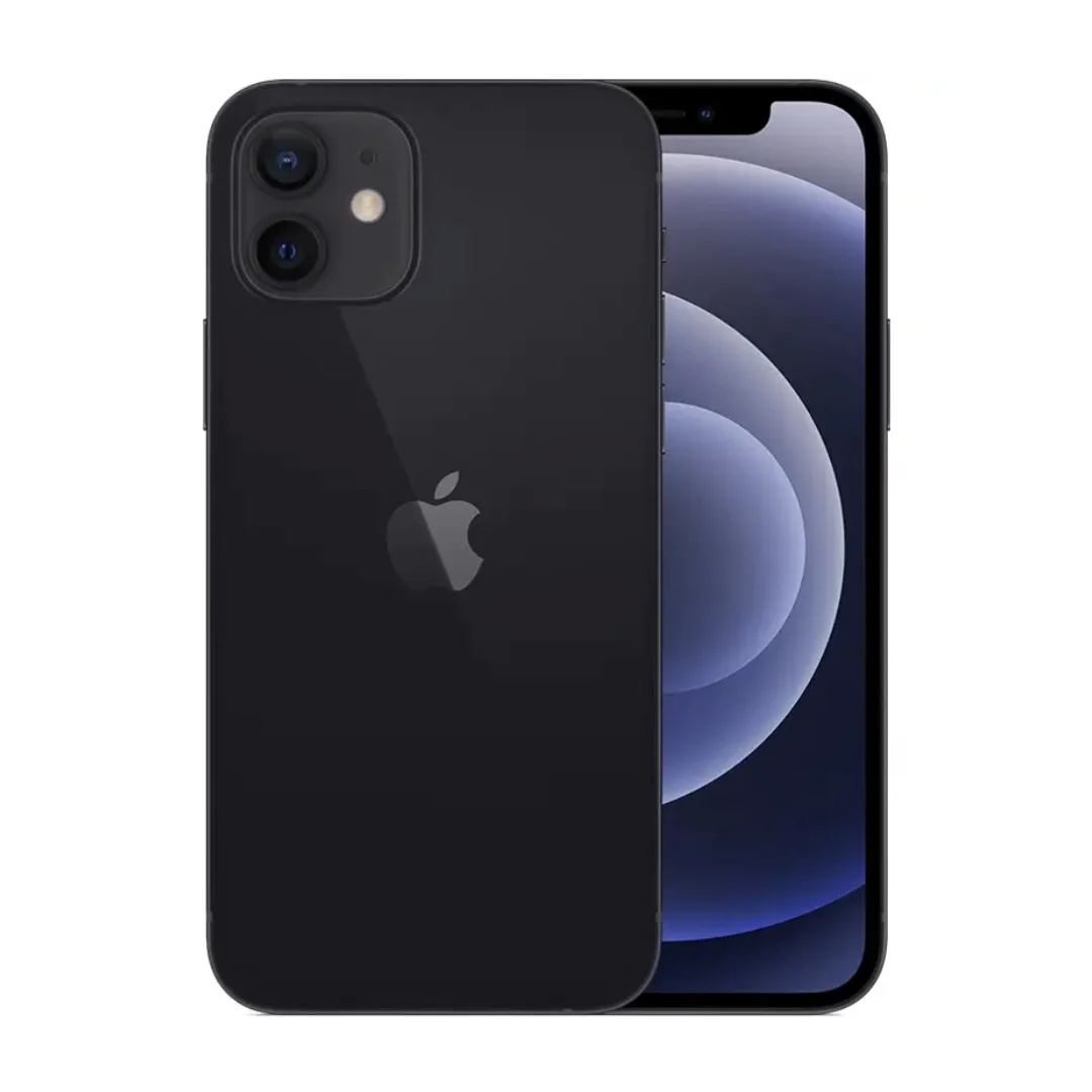 iPhone 12 – 64GB – Black – Grade C Unlocked Refurbished - Apple refurbished available on IncTablet