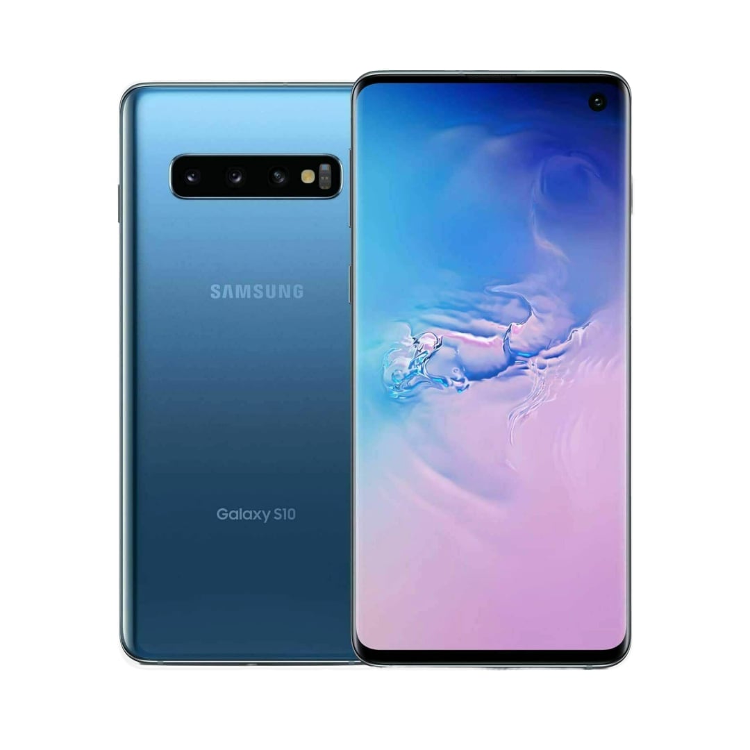 Samsung Galaxy S10 – 128GB – Prism Blue – Grade B Refurbished - Samsung refurbished available on IncTablet