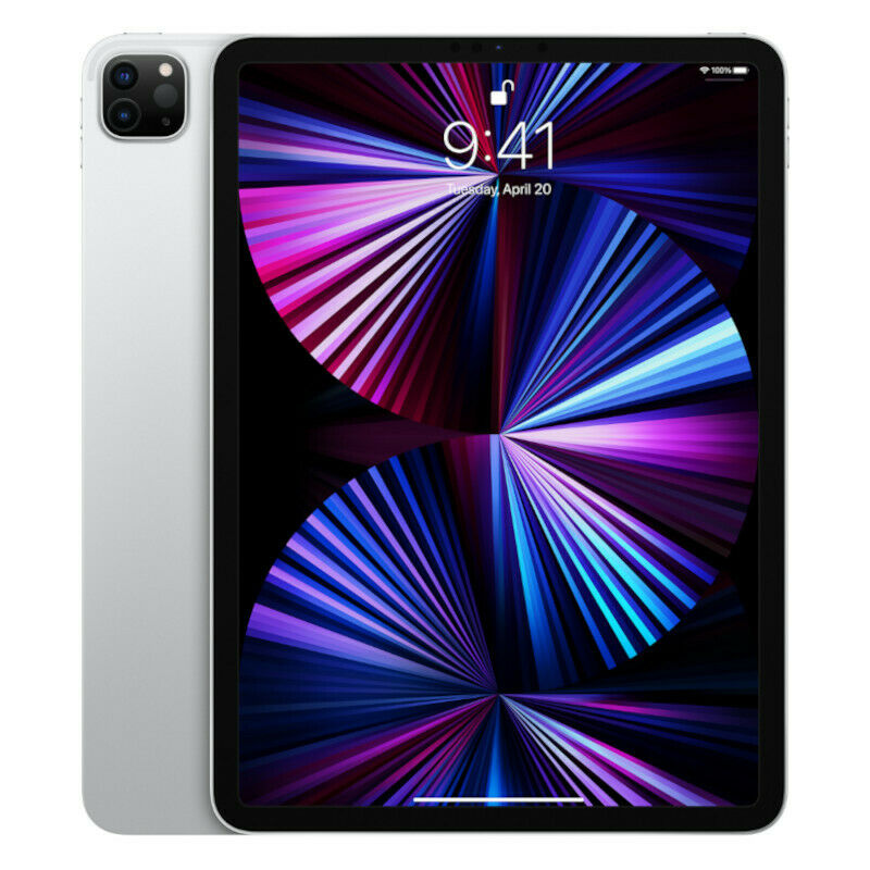 iPad Pro 11″ 3rd Gen – 128GB – WiFi – Silver – Grade B Refurbished - Apple refurbished available on IncTablet