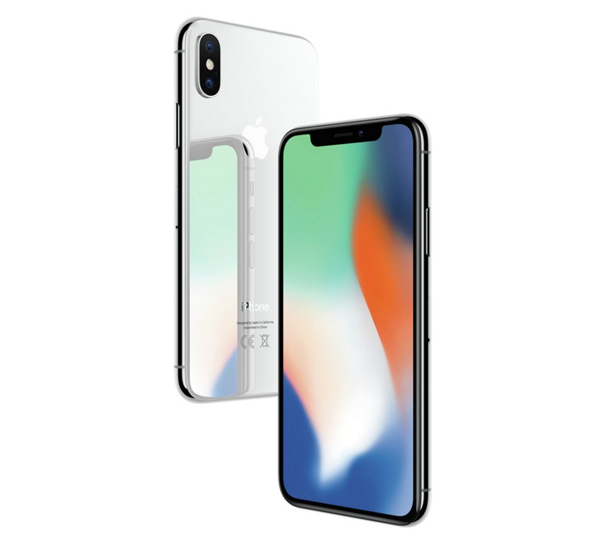 iPhone X – 256GB – Silver – Grade B Refurbished - Apple refurbished available on IncTablet