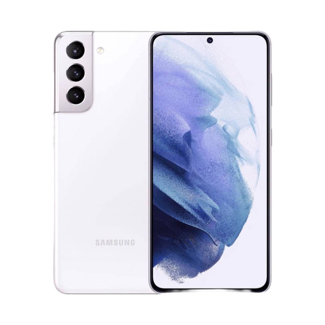 Samsung Galaxy S21 5G – 128GB – Phantom White – Grade C Refurbished - Samsung refurbished available on IncTablet