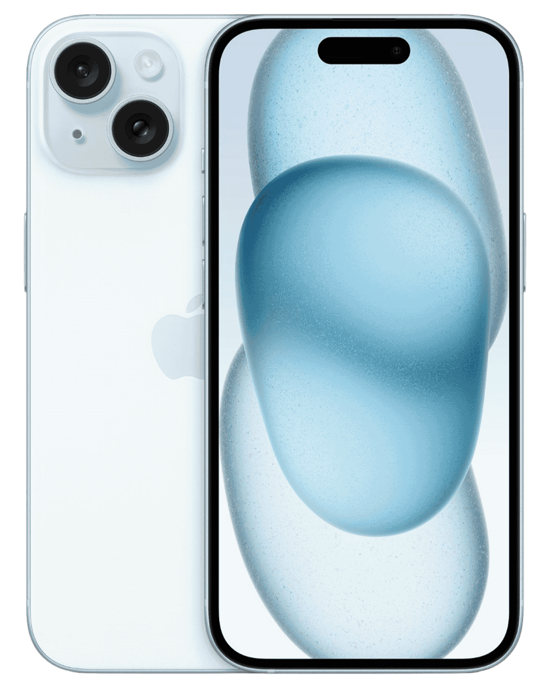 Apple iPhone 15 Blue 128GB Good as New Refurbished - Apple refurbished available on Mozillion