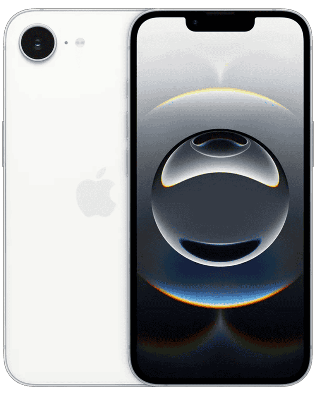 Apple iPhone 16e White 256GB Good as New Refurbished - Apple refurbished available on Mozillion