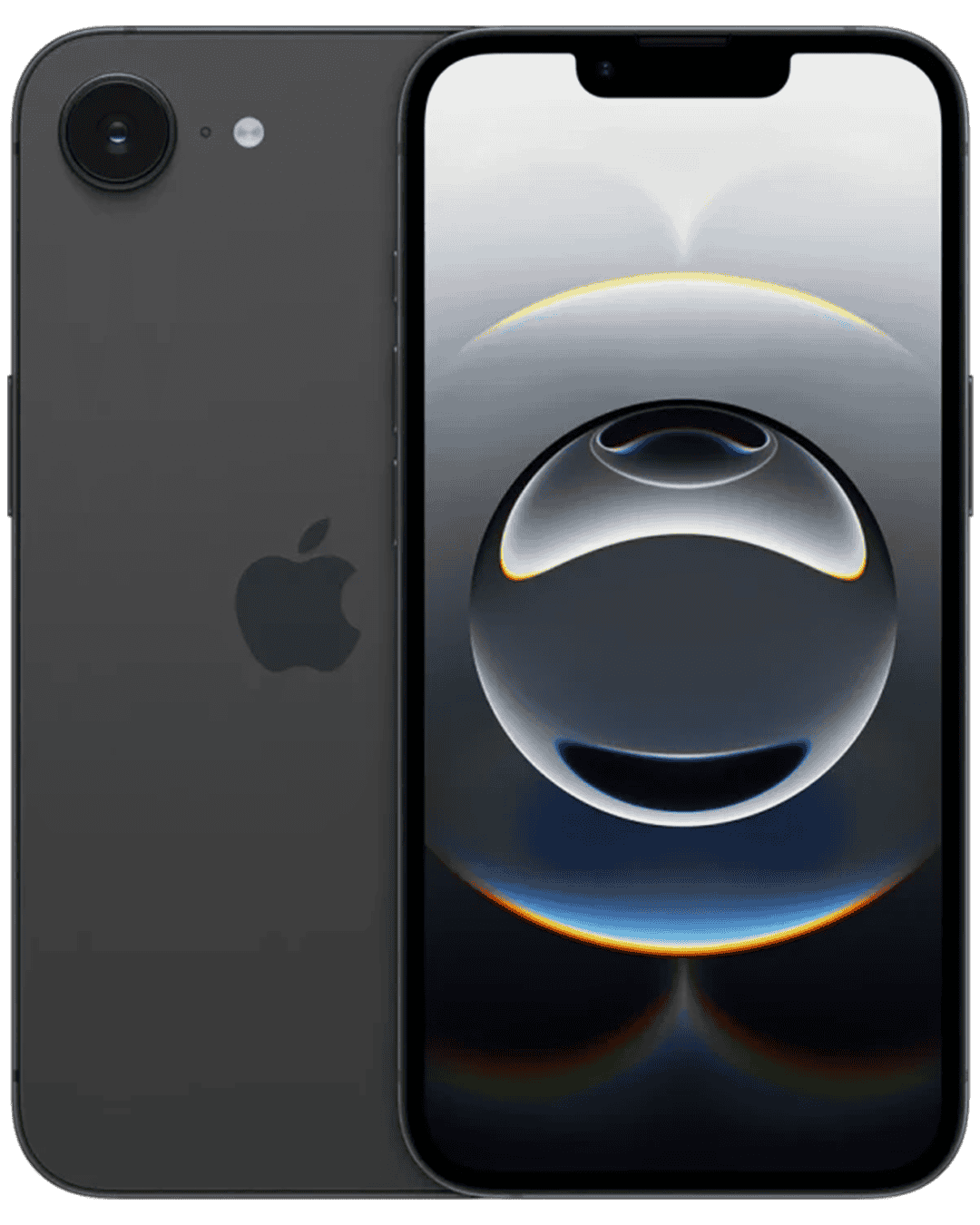 Apple iPhone 16e Black 128GB Brand New Refurbished - Apple refurbished available on Mozillion